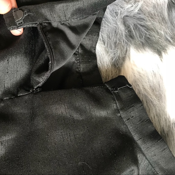 Black Flare Layered Circle Skirt - Picture 7 of 7